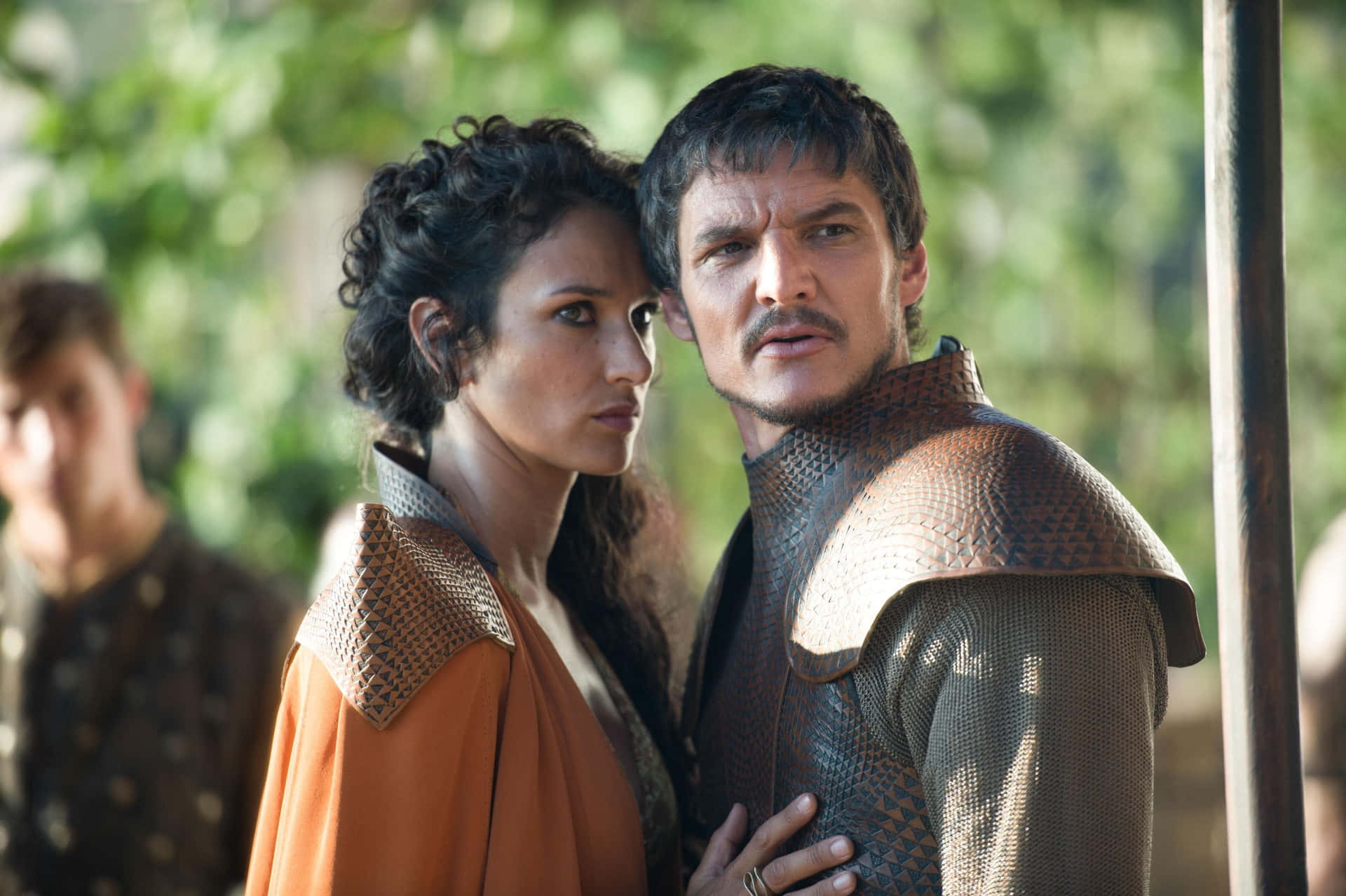 Pedro_ Pascal_ Medieval_ Scene Wallpaper