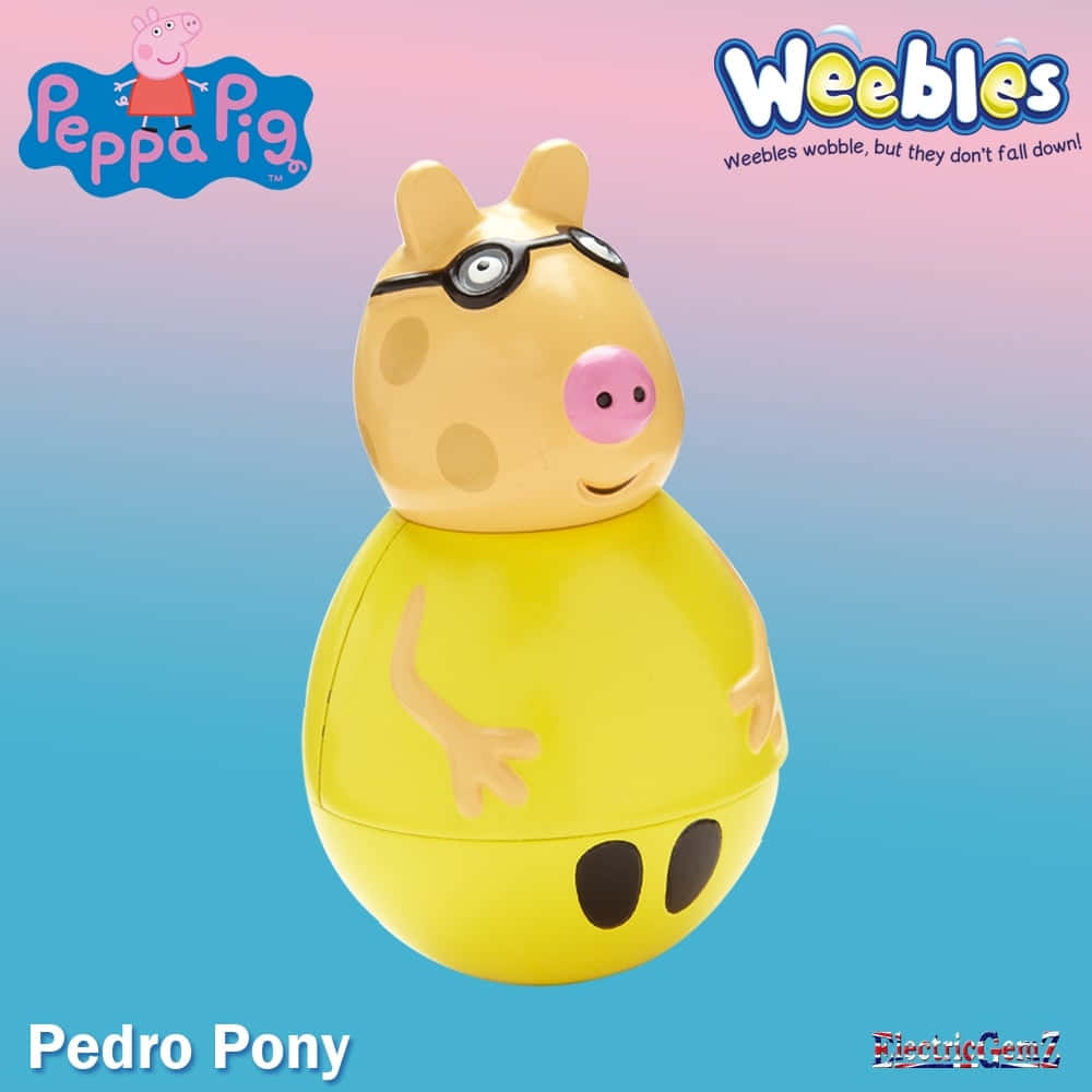 Pedro Pony happily playing outdoors Wallpaper