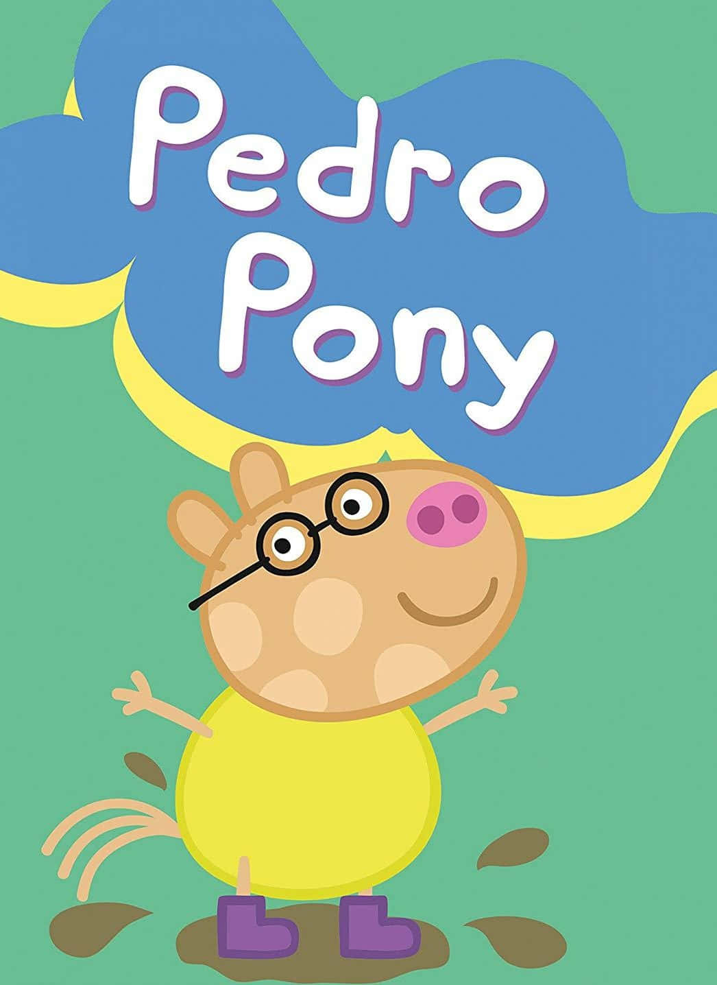 Pedro Pony having fun outdoors Wallpaper