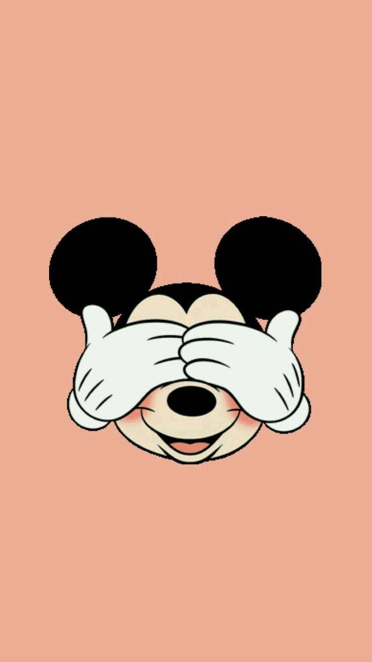 Peek-a-boo Mickey Mouse Iphone