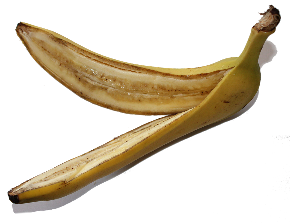 Peel Banana Isolated Background PNG