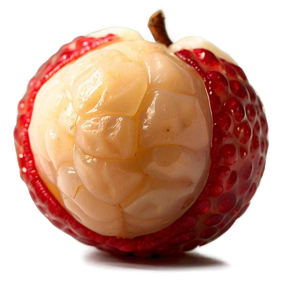 Peeled Lychee Fruit Png 06252024 PNG