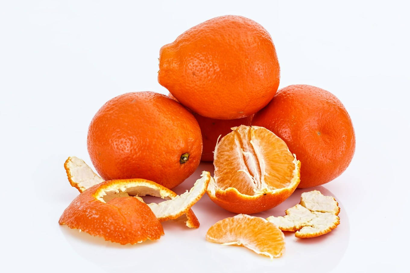 Frutasde Mandarina Pelada. Fondo de pantalla