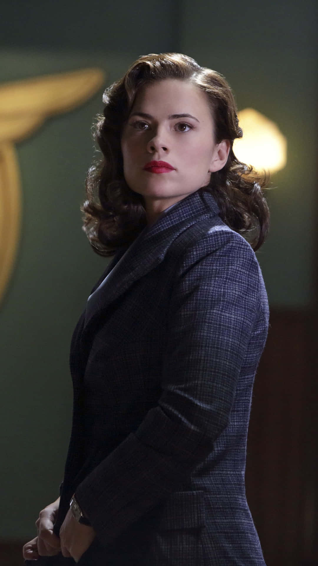 Peggy Carter in Command Wallpaper