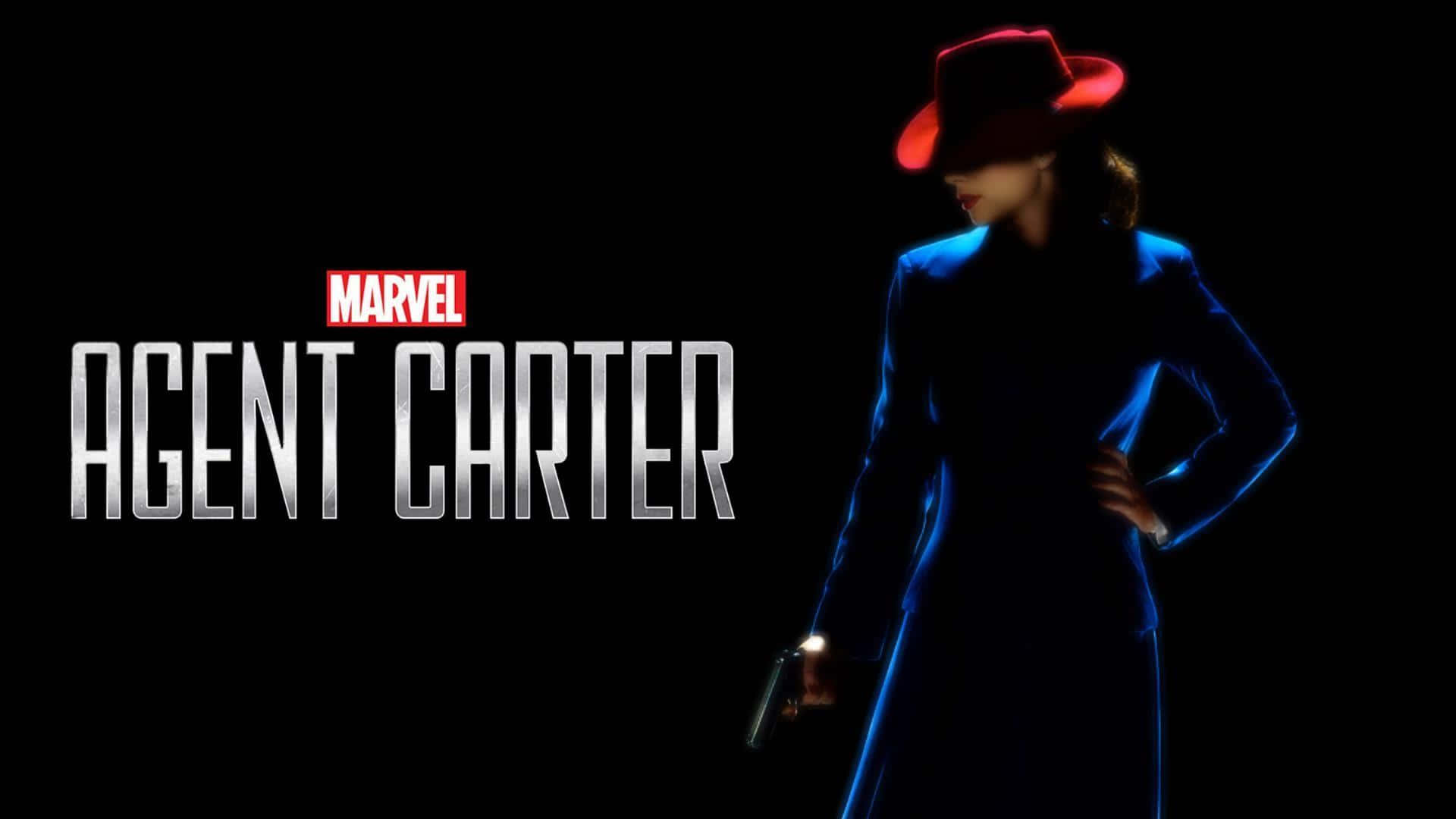 Fearless Peggy Carter in Action Wallpaper