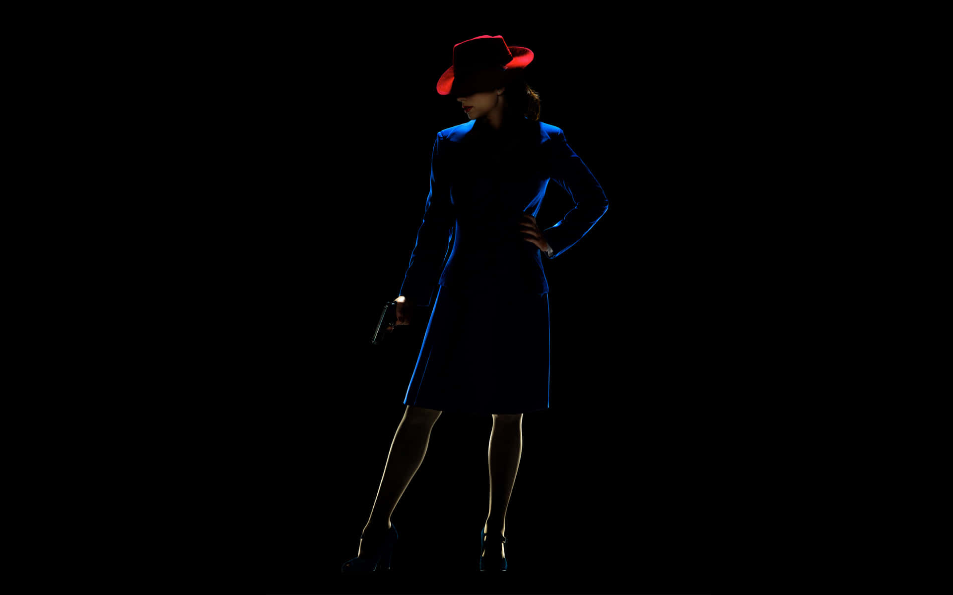 Hayley Atwell as the fearless SSR agent Peggy Carter. Wallpaper