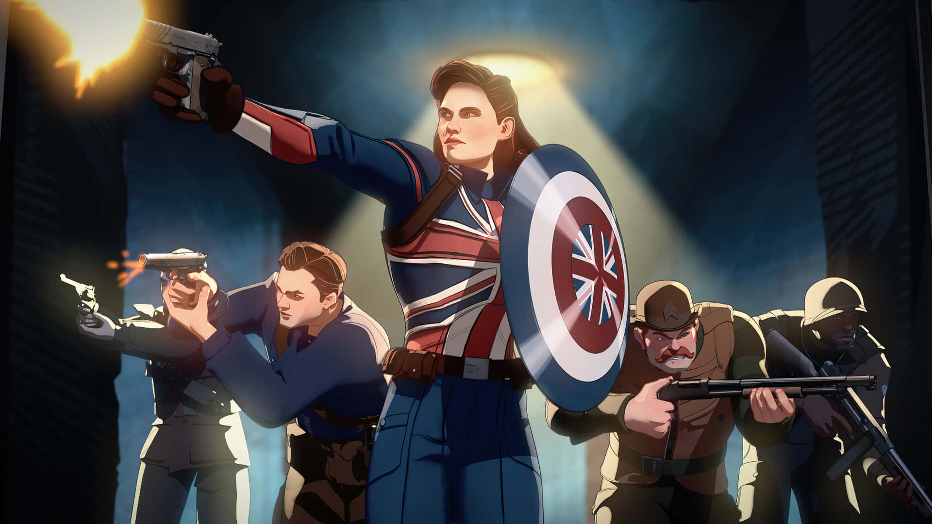 Peggy Carter, Captain America's strongest ally in WWII Wallpaper