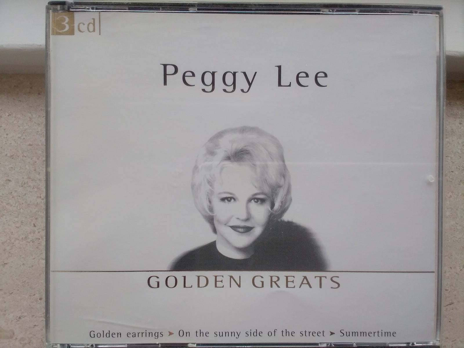 Peggy Lee For Golden Greats CD Album Wallpaper