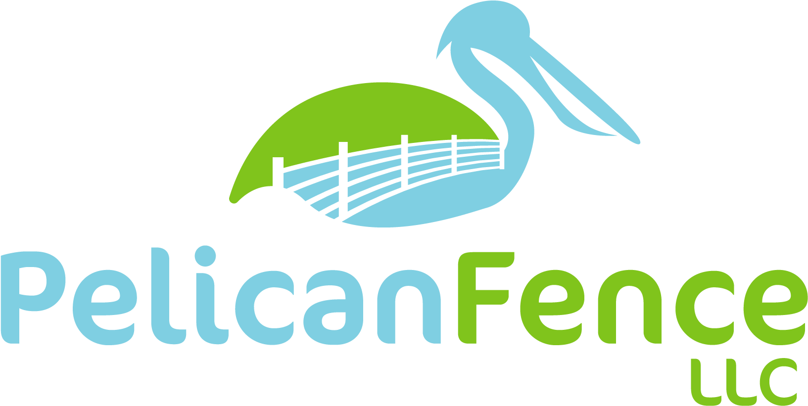 Pelican Fence Logo PNG