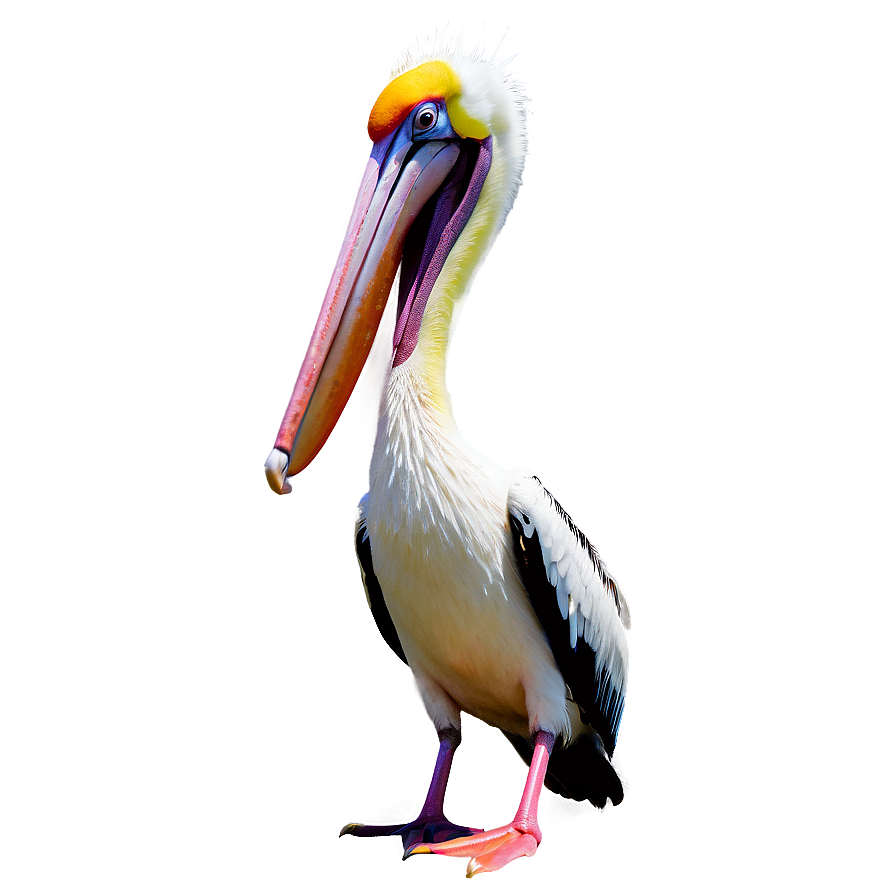 Pelican In Tropical Setting Png Vml99 PNG