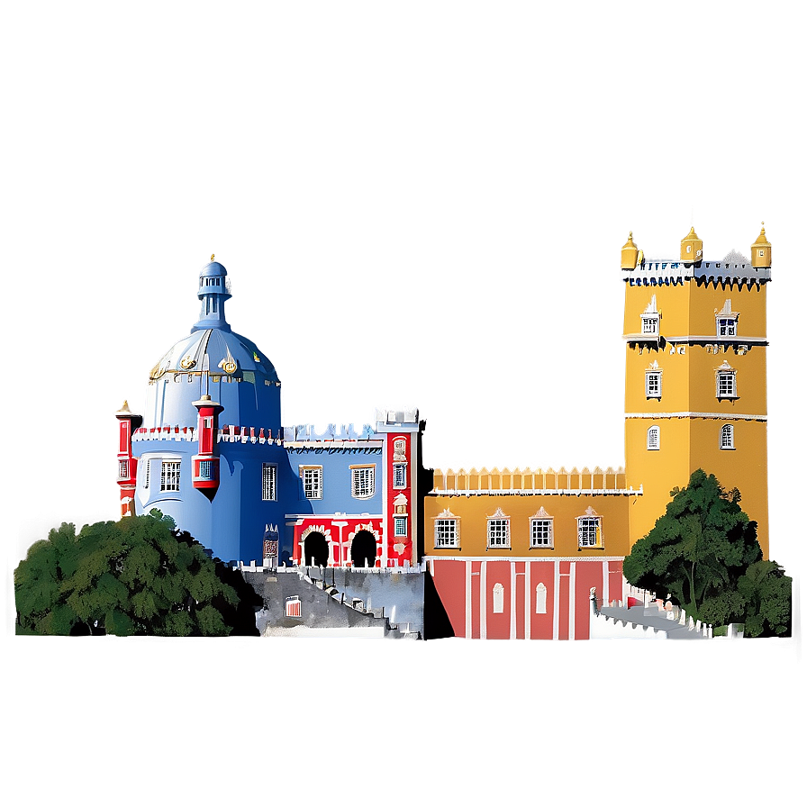 Pena Palace Sintra Png 97 PNG