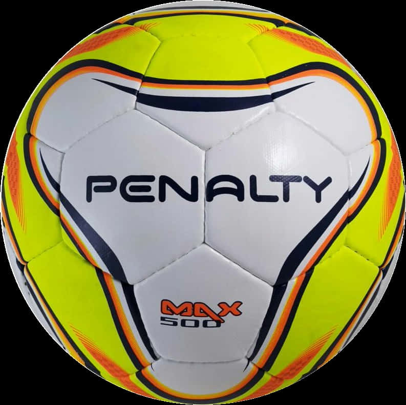 Penalty Max500 Soccer Ball PNG