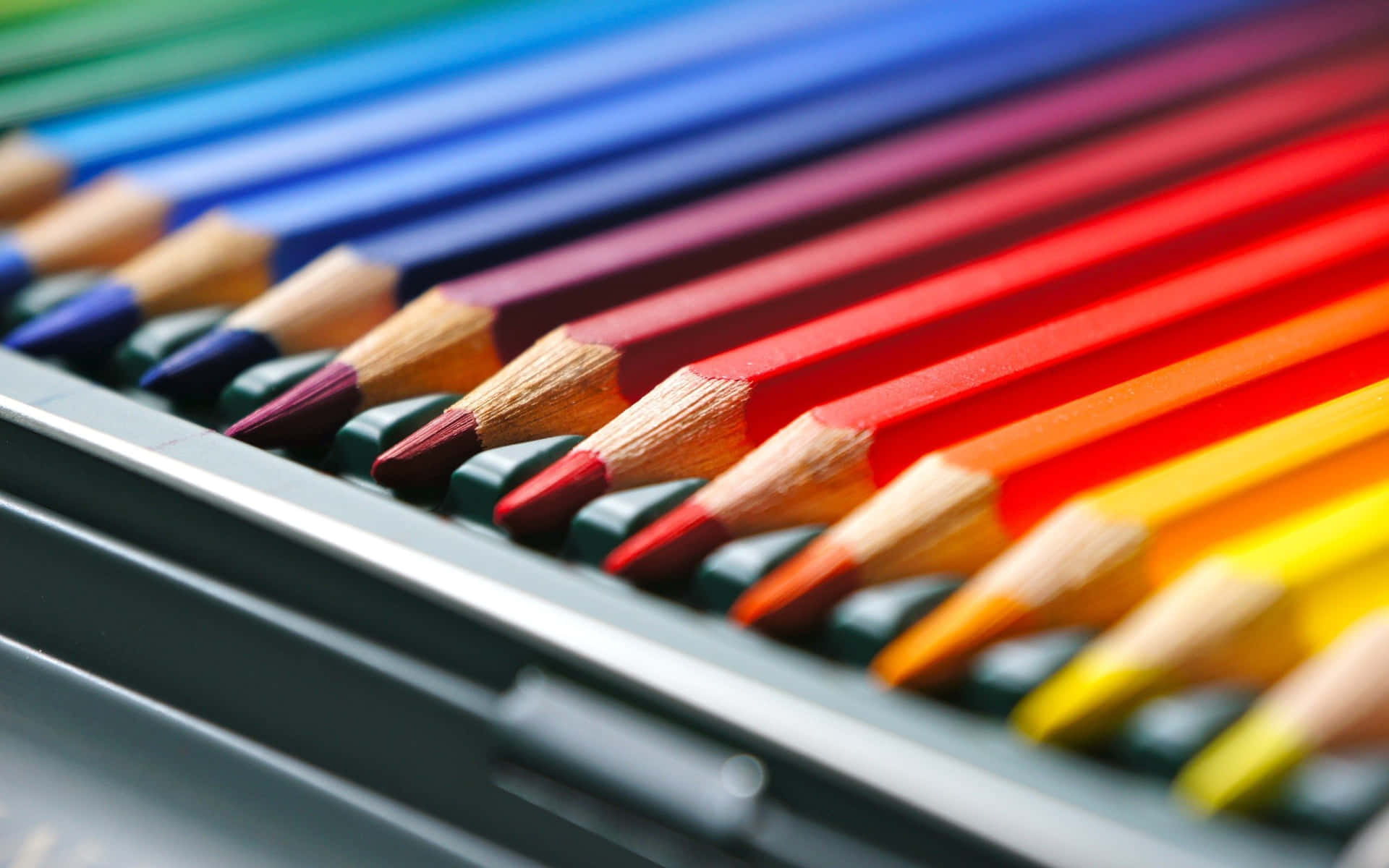 Wooden Pencil Spilling Colored Pencils