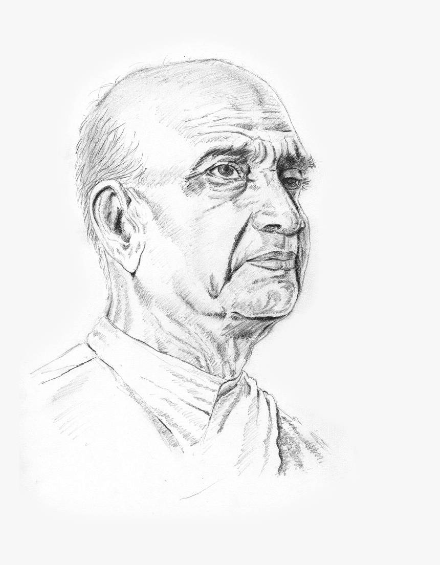 Sardar Vallabhbhai Patel Pencil Sketch - Desi Painters