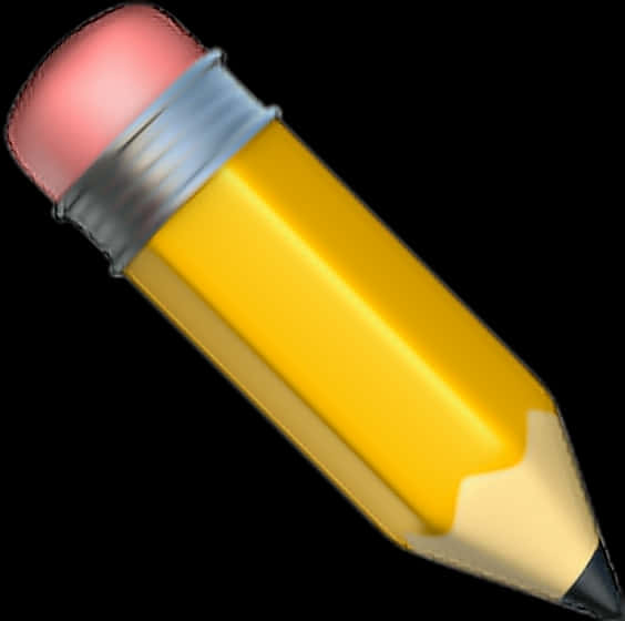 Pencil Emoji Close Up PNG