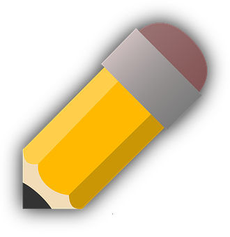 Pencil Emoji Illustration PNG