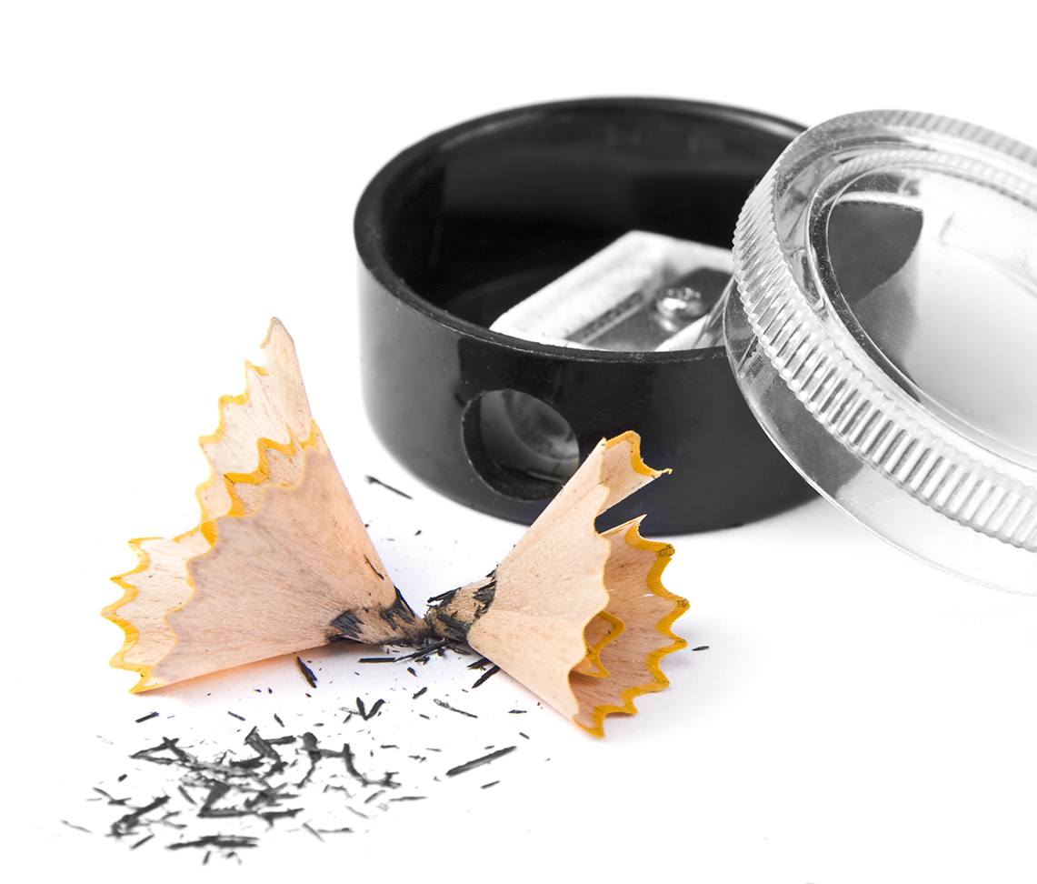 Pencil Shavingsand Sharpener PNG