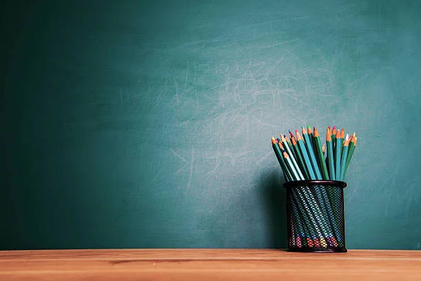 Download Pencils With Blackboard Education Wallpaper 