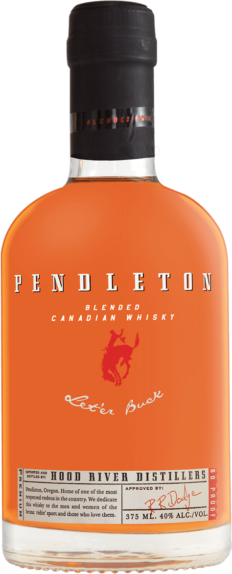 Pendleton Blended Canadian Whisky Bottle PNG