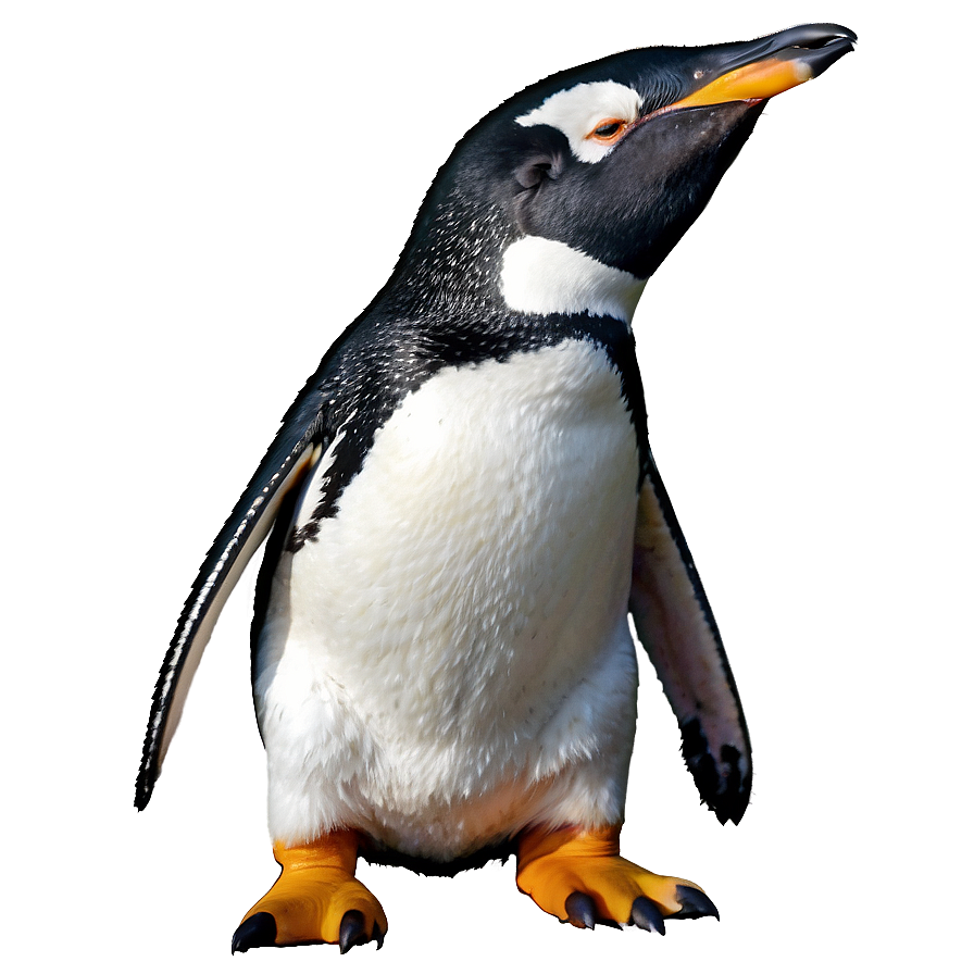 Penguin In Snow Png Xjf56 PNG