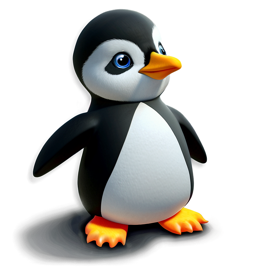 Penguin In Tuxedo Png Sgk40 PNG