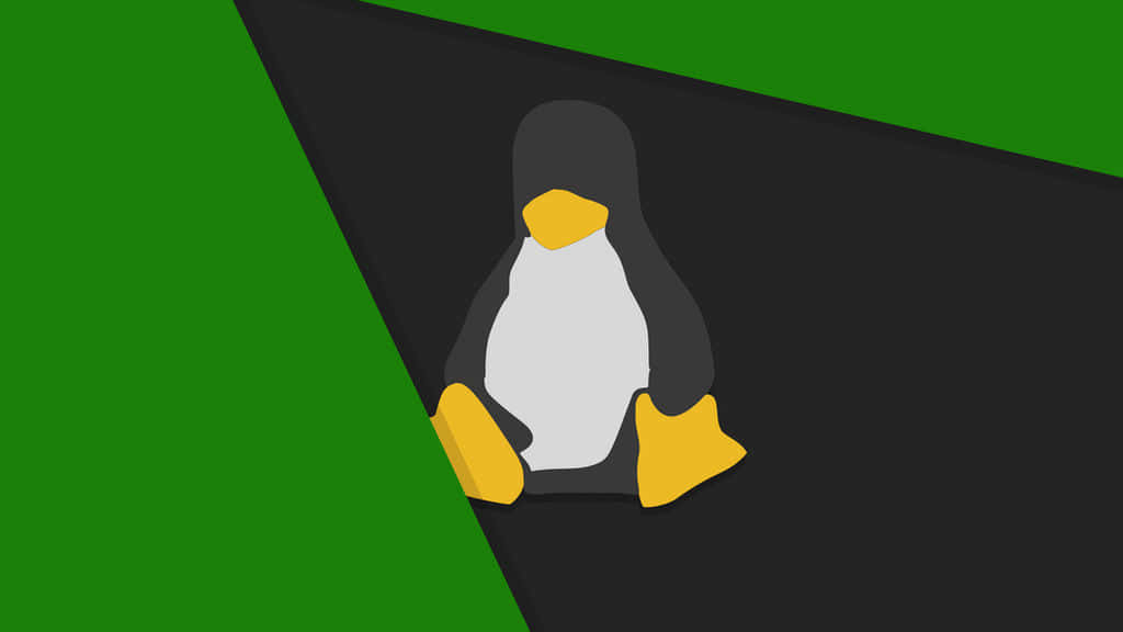 Friendly Linux Penguin - Tux Wallpaper