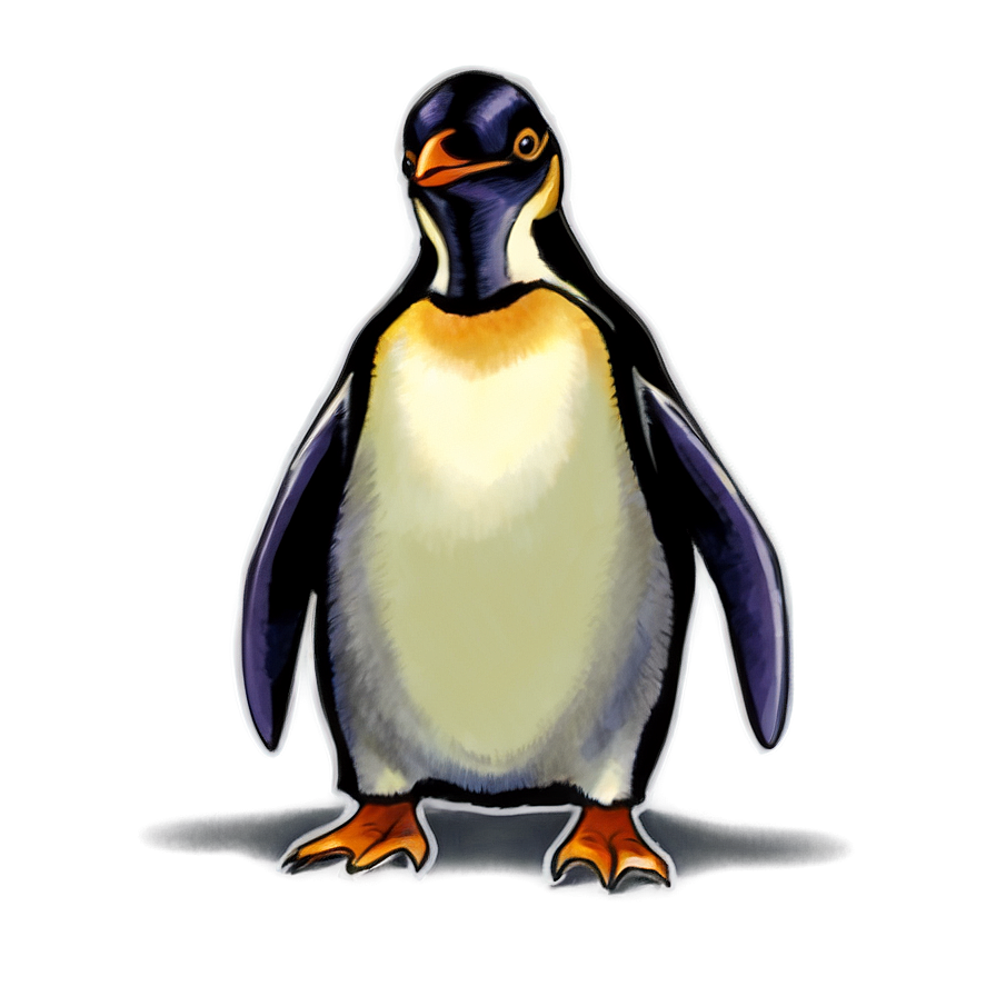 Download Penguins Illustration Png Gpw | Wallpapers.com