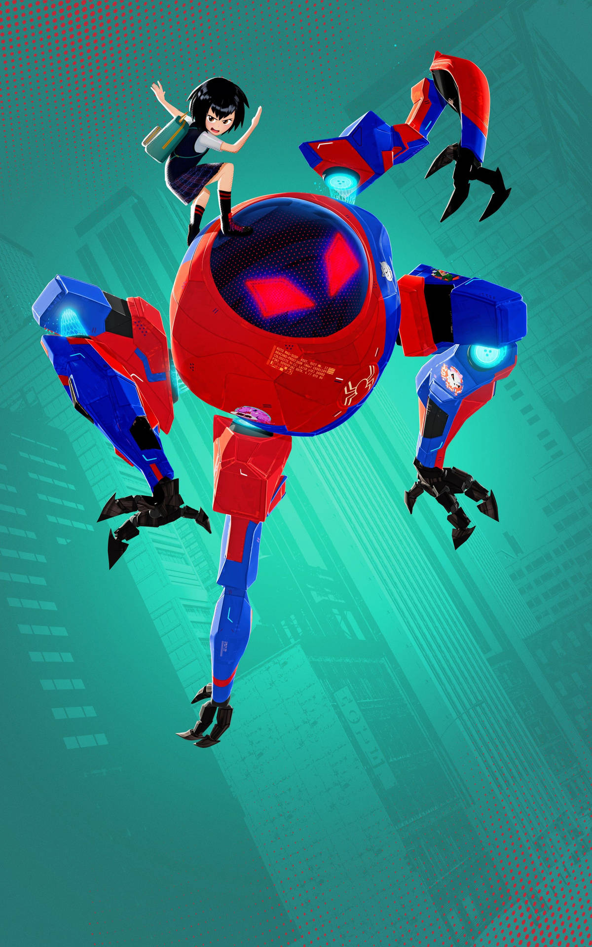Peni Parker - Ready To Take On The Spider Verse Wallpaper