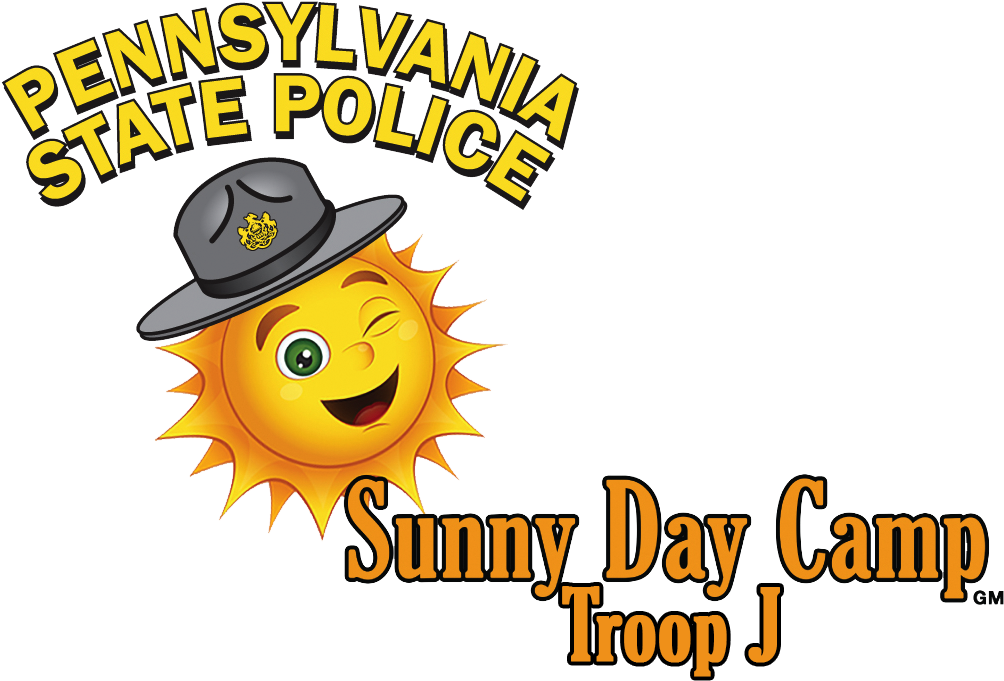 Pennsylvania State Police Sunny Day Camp Logo PNG