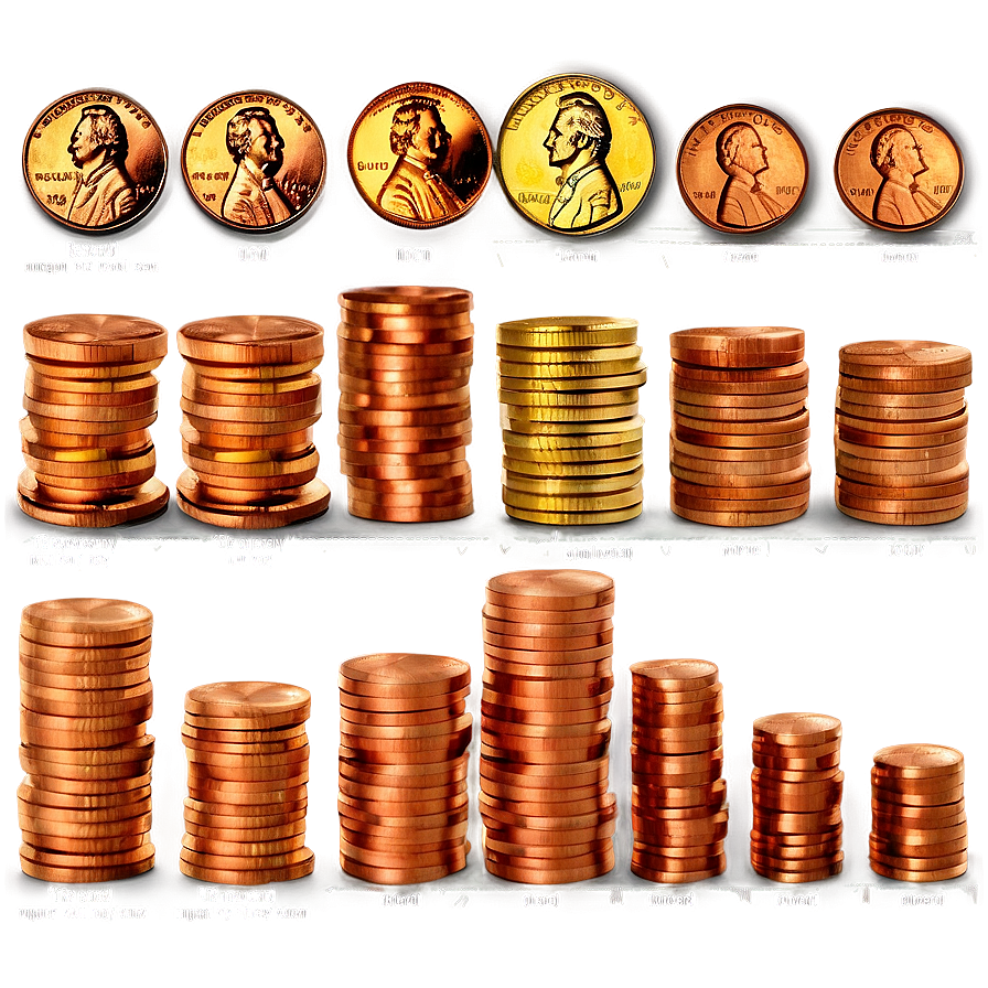 Penny Comparison Chart Png Knr65 PNG