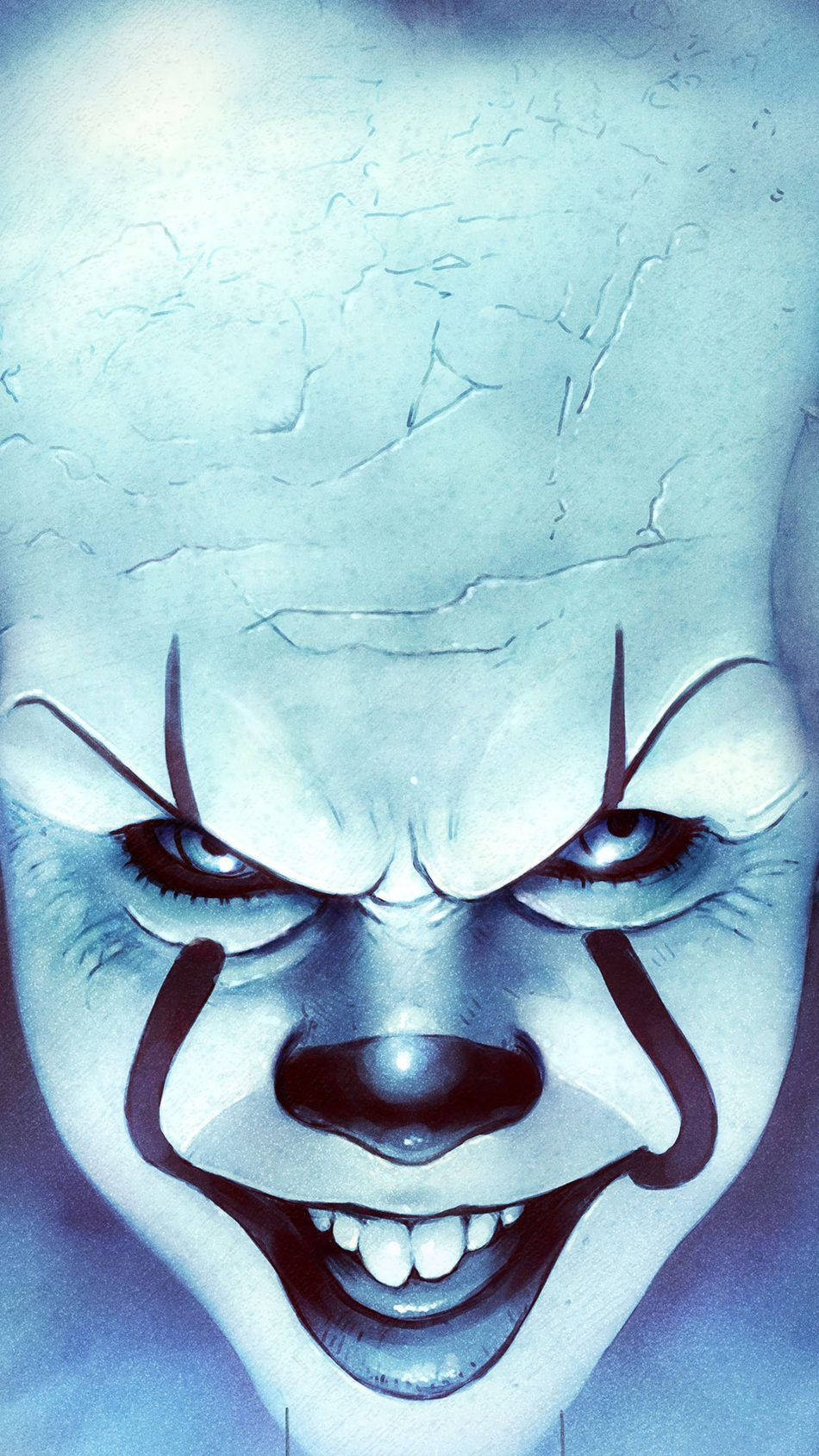 Dare to enter the realm of Pennywise Wallpaper