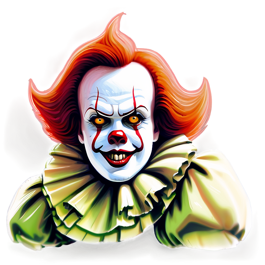 Pennywise Fan Art Png 05212024 PNG