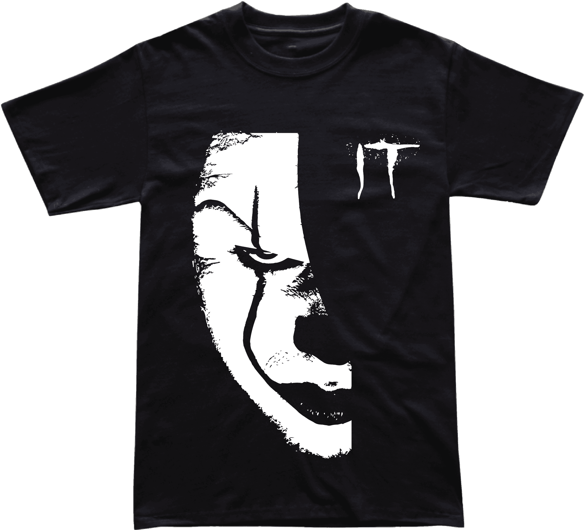 Pennywise Graphic Tee Design PNG