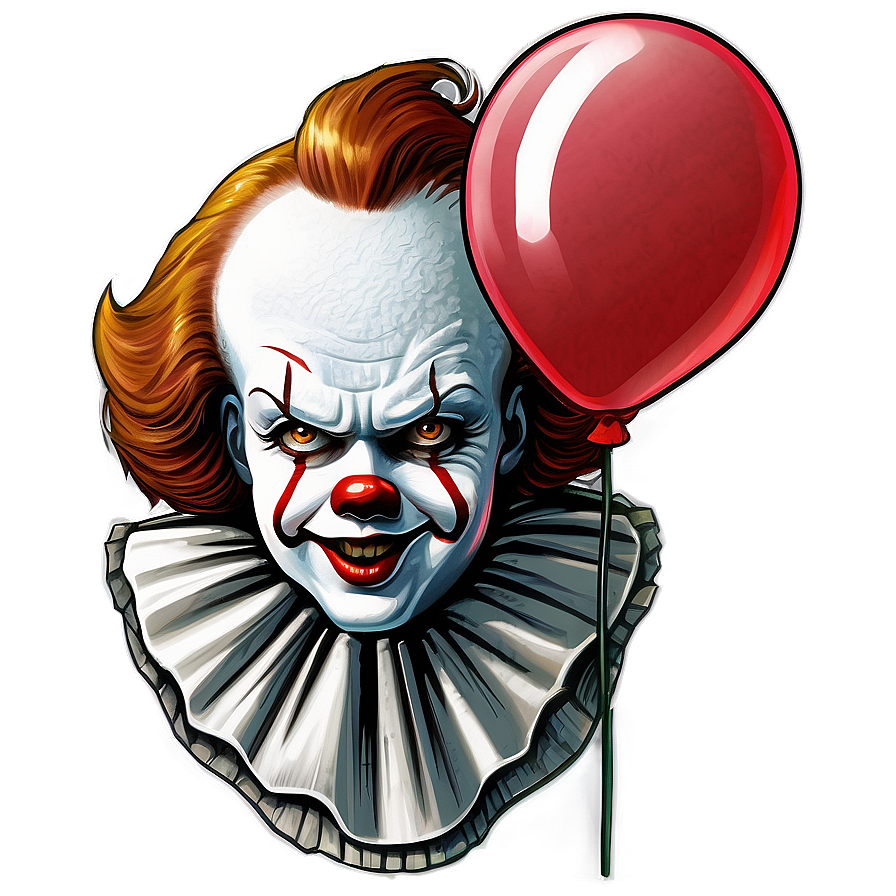 Download Pennywise Illustration Png 17 | Wallpapers.com