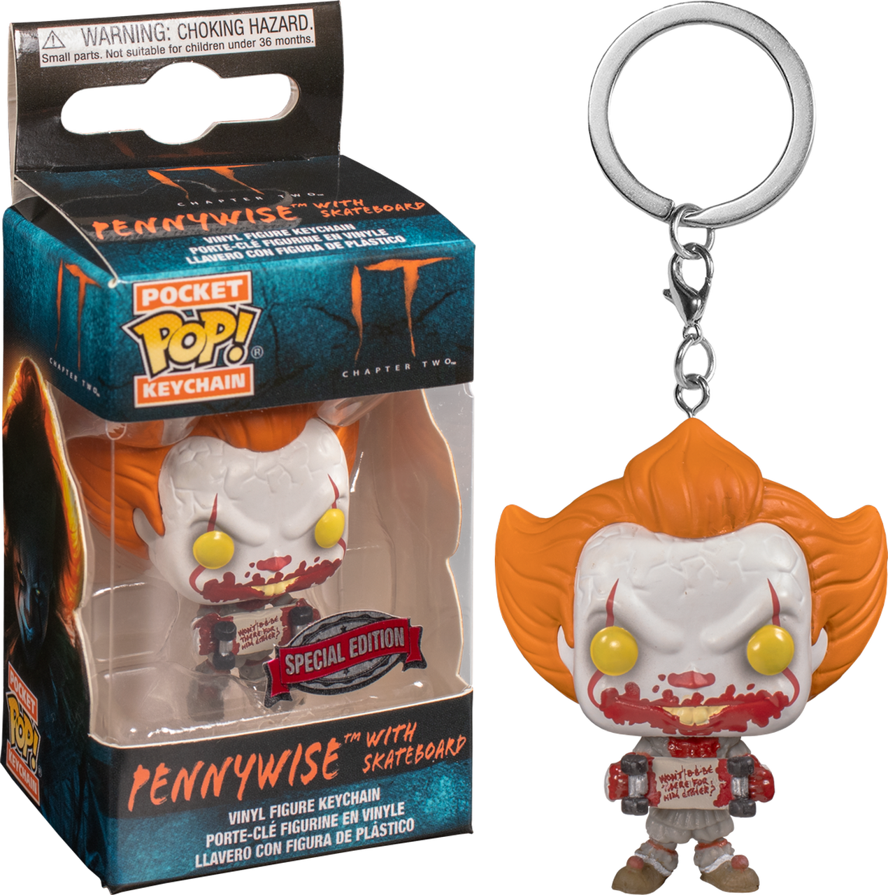 Pennywise Keychain Special Edition PNG