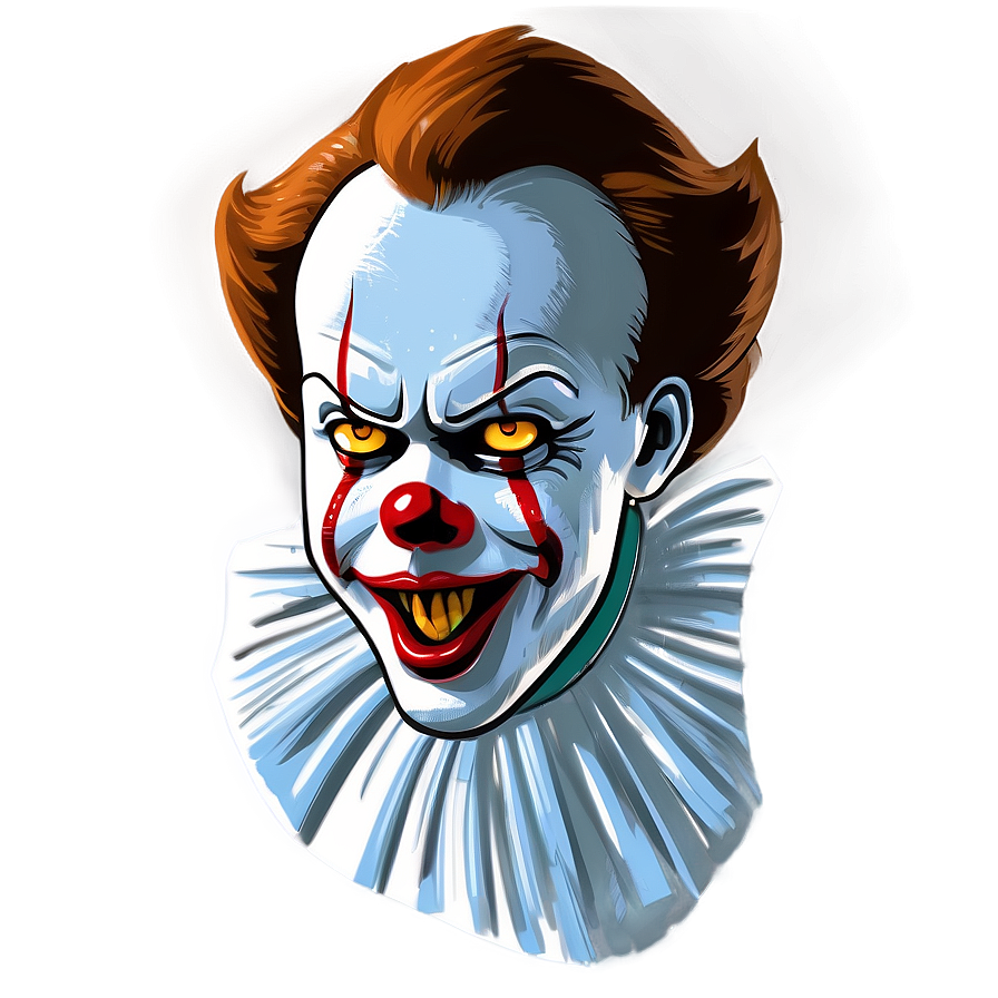 Pennywise Sketch Png 05212024 PNG