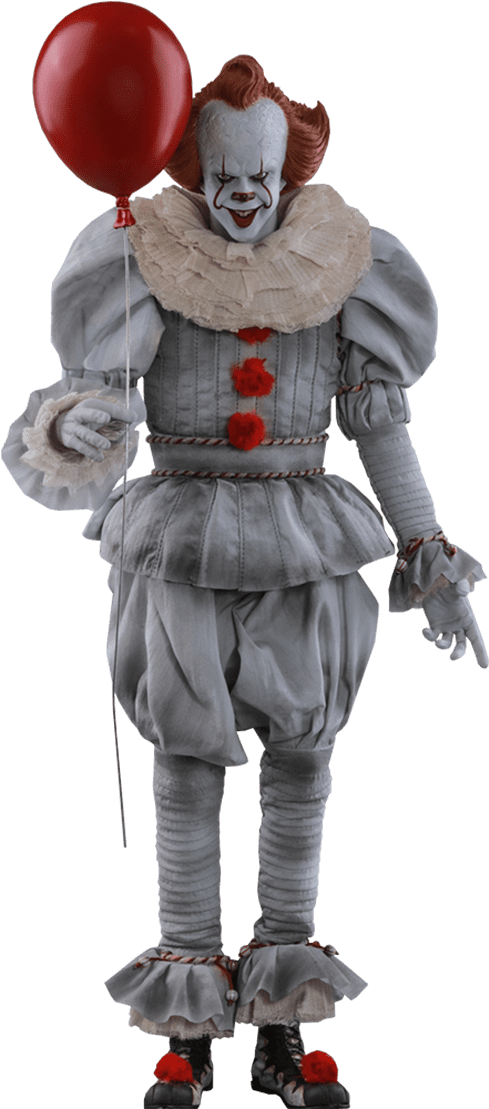 Pennywise The Dancing Clown With Balloon PNG