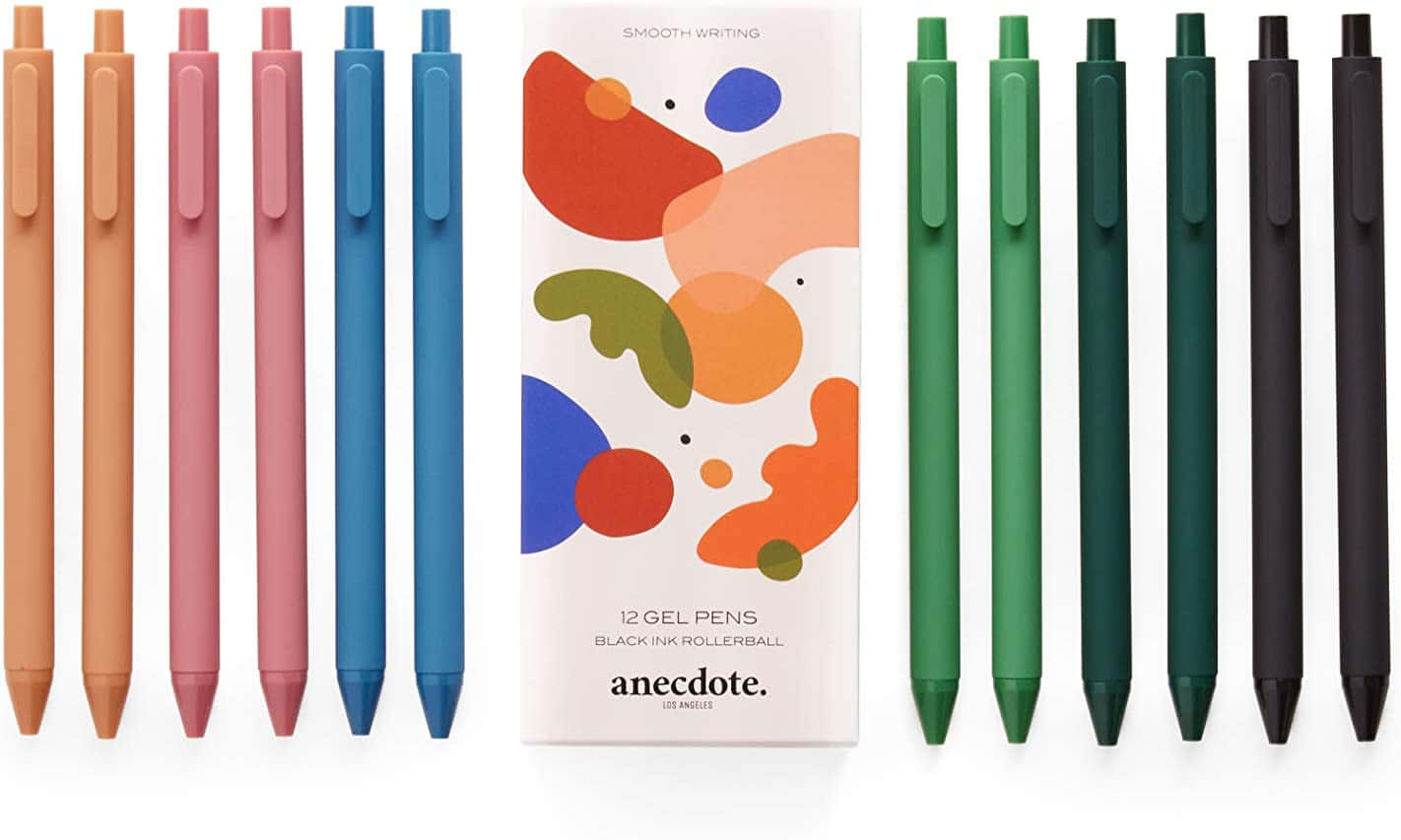 An assortment of bright ballpoint pens perfect for your everyday writing needs