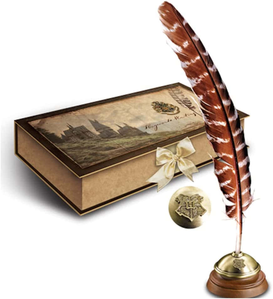 Harry Potter Quill And Bell Set