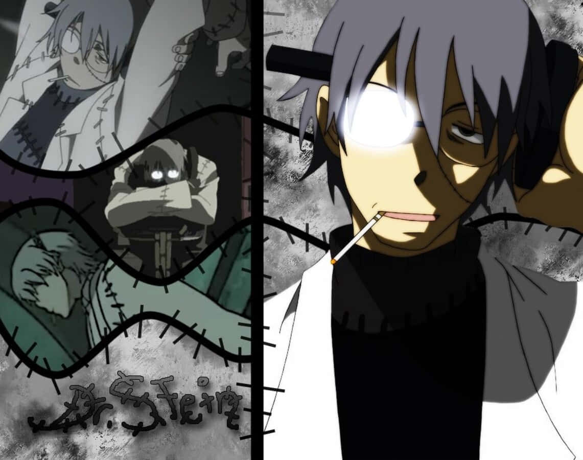 Pensive Dr. Stein - A Master Of Madness In Soul Eater Wallpaper