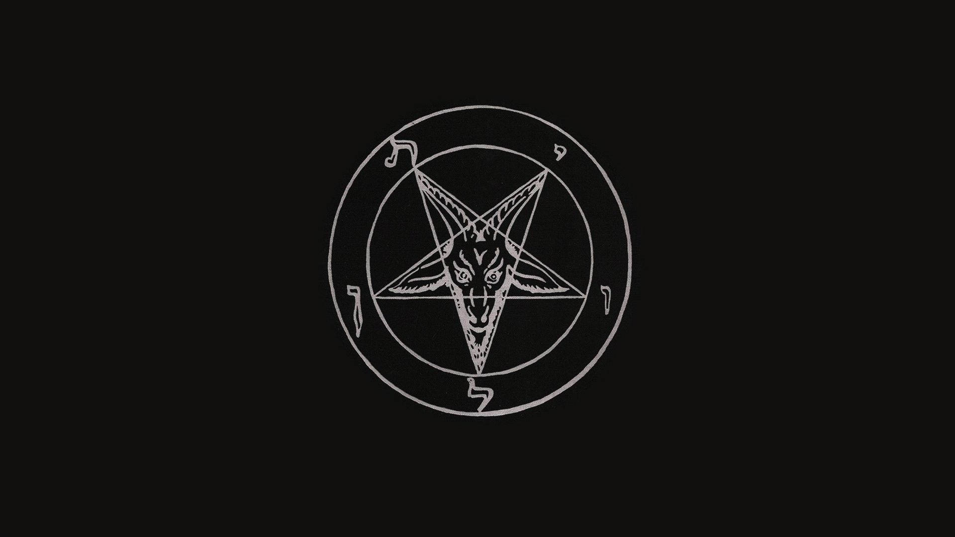 Pentagram Devil Art Wallpaper