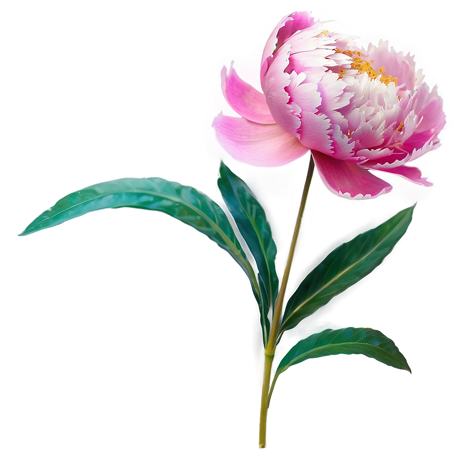 Peony Stem Png 06132024 PNG