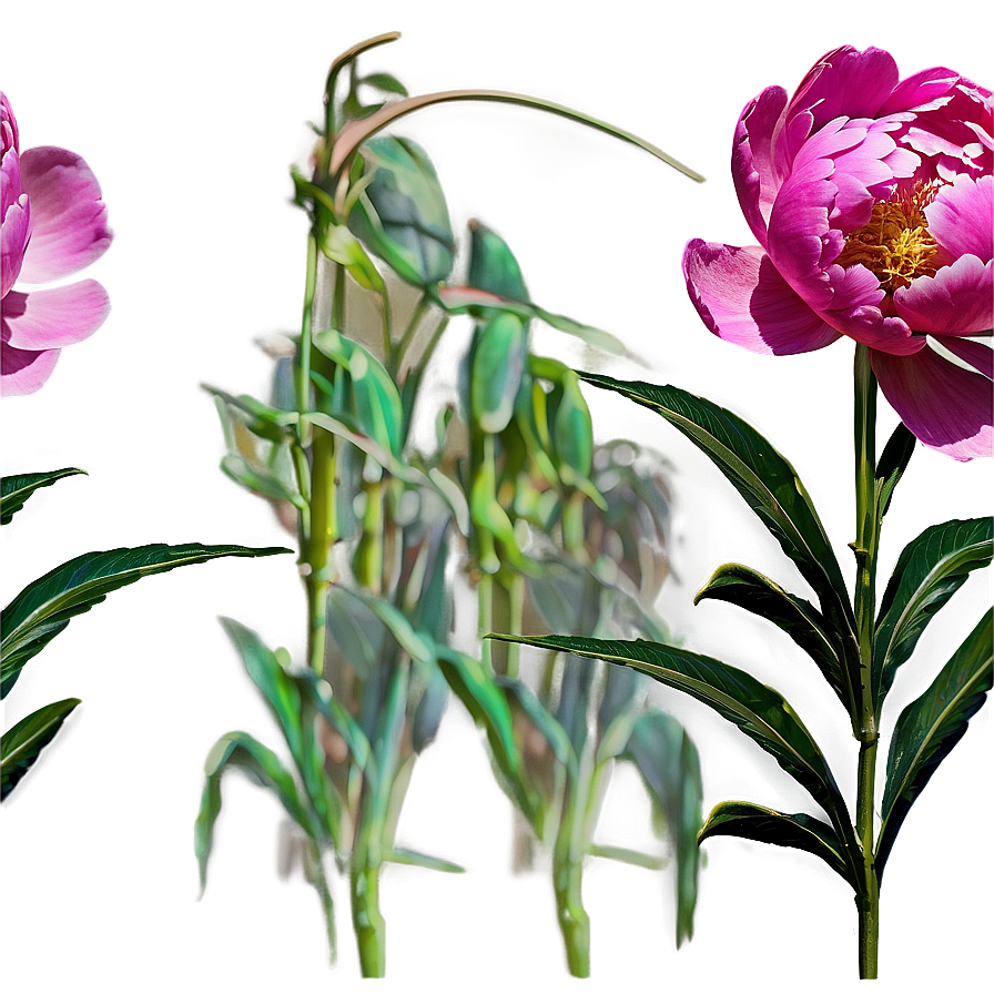 Peony Stem Png 45 PNG