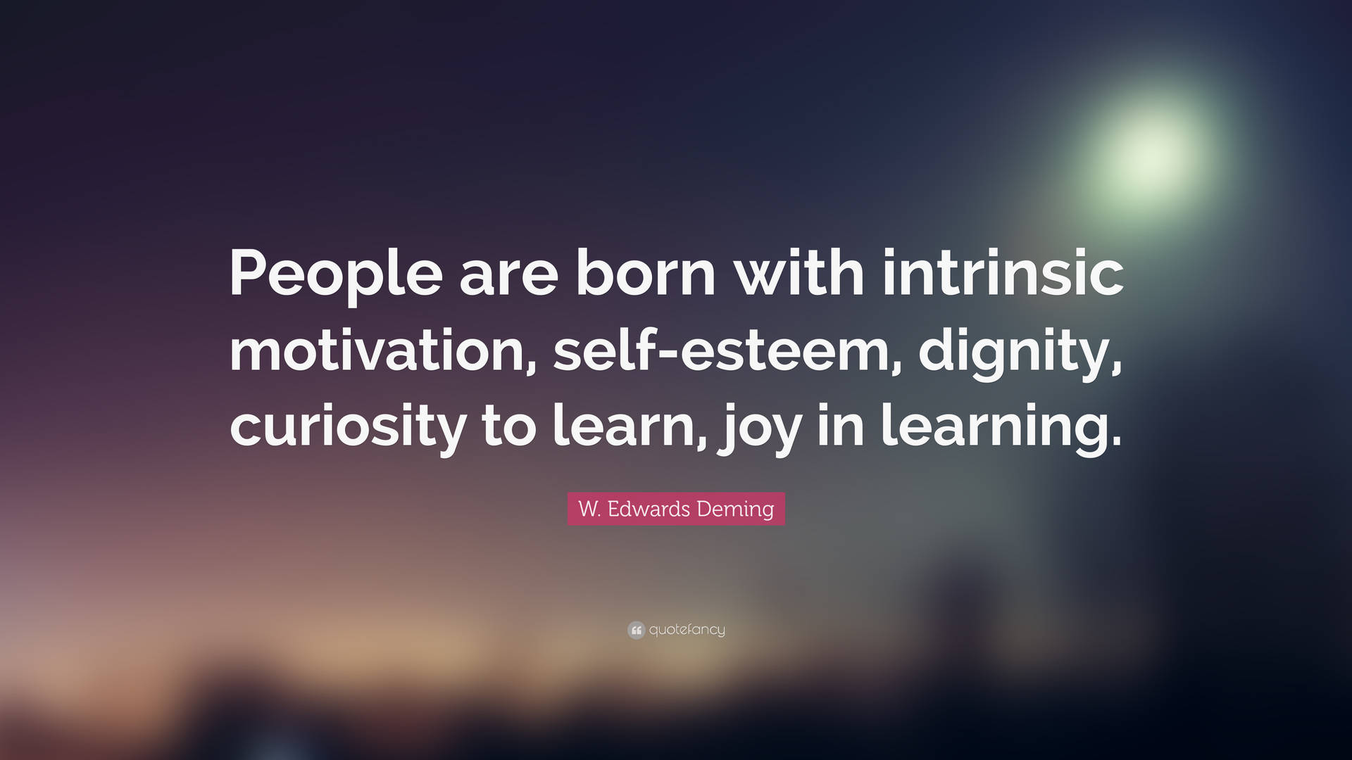 People Born With Intrinsic Motivation Wallpaper