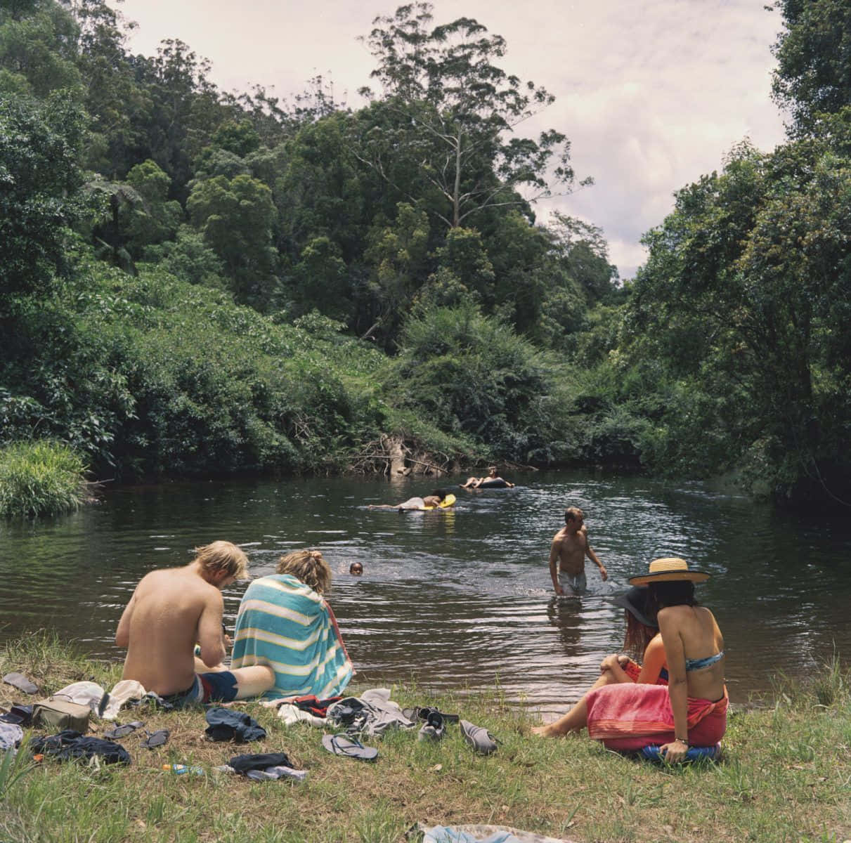 People In Nature River Picture