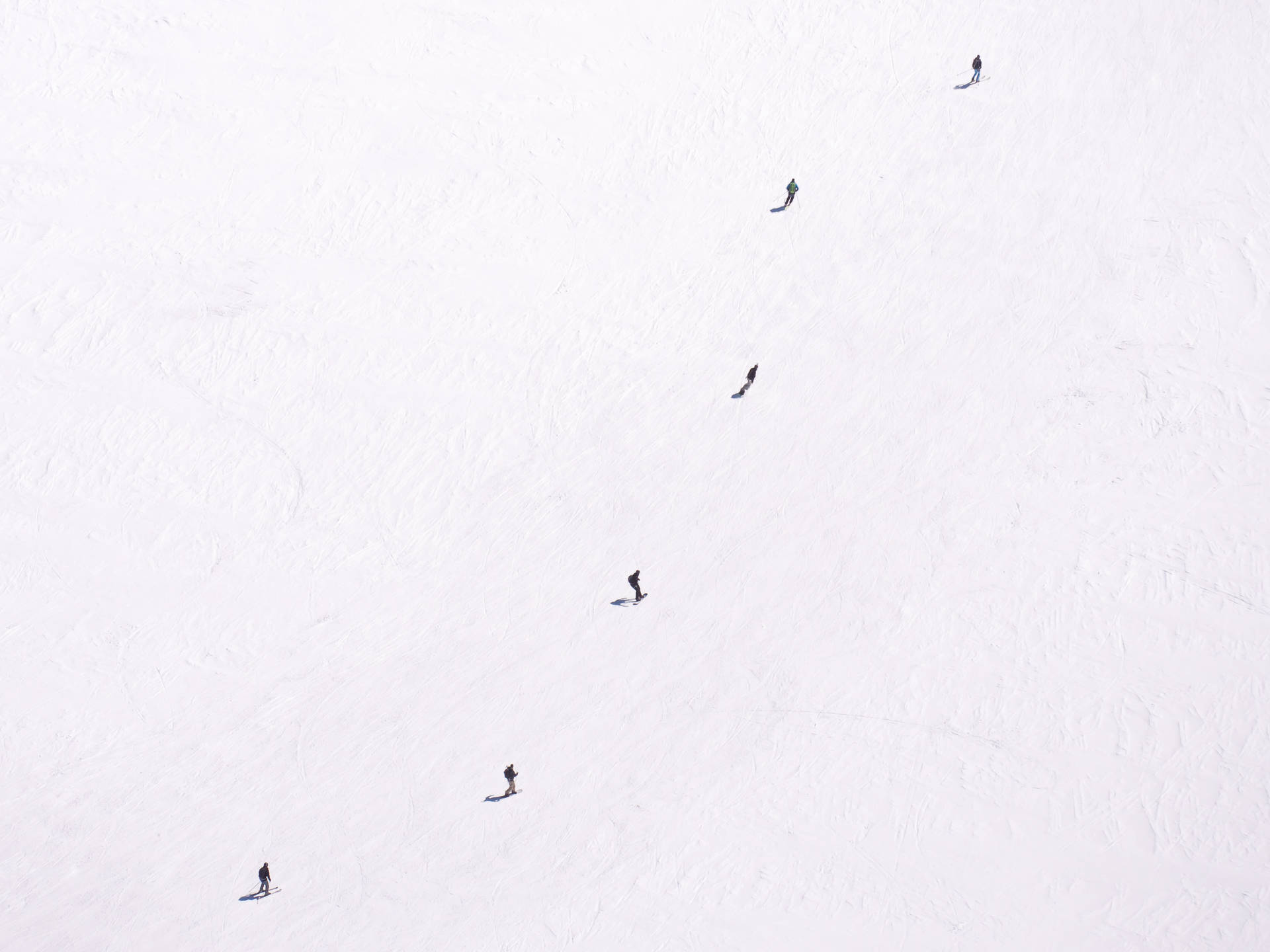 Människori Off White Snö Wallpaper