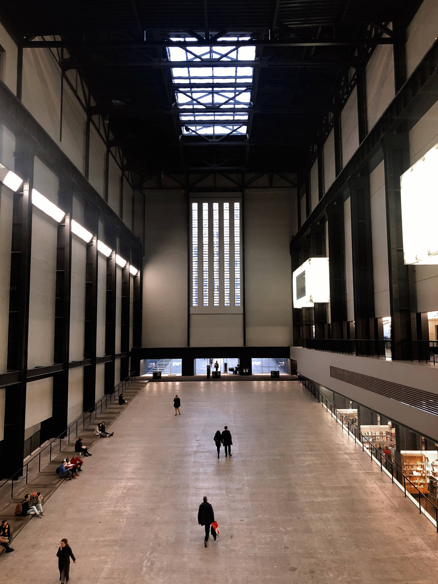 People In Turbine Hall Tate Modern Picture