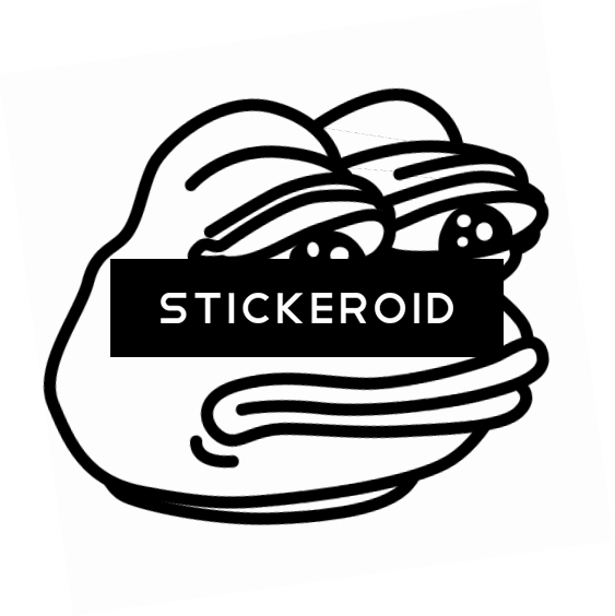 Pepe Frog Stickeroid Logo PNG