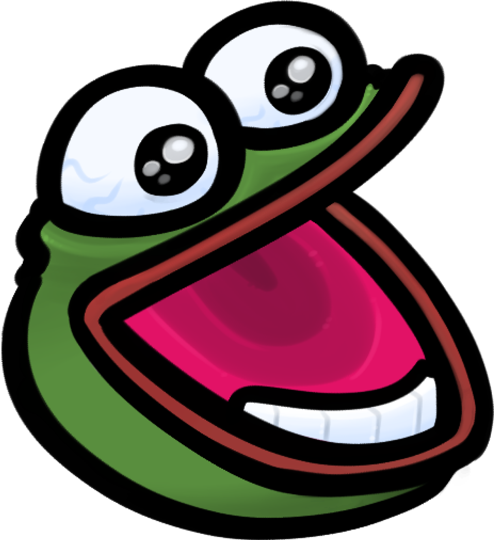 Pepe Laugh_ Emoticon_ Twitch PNG