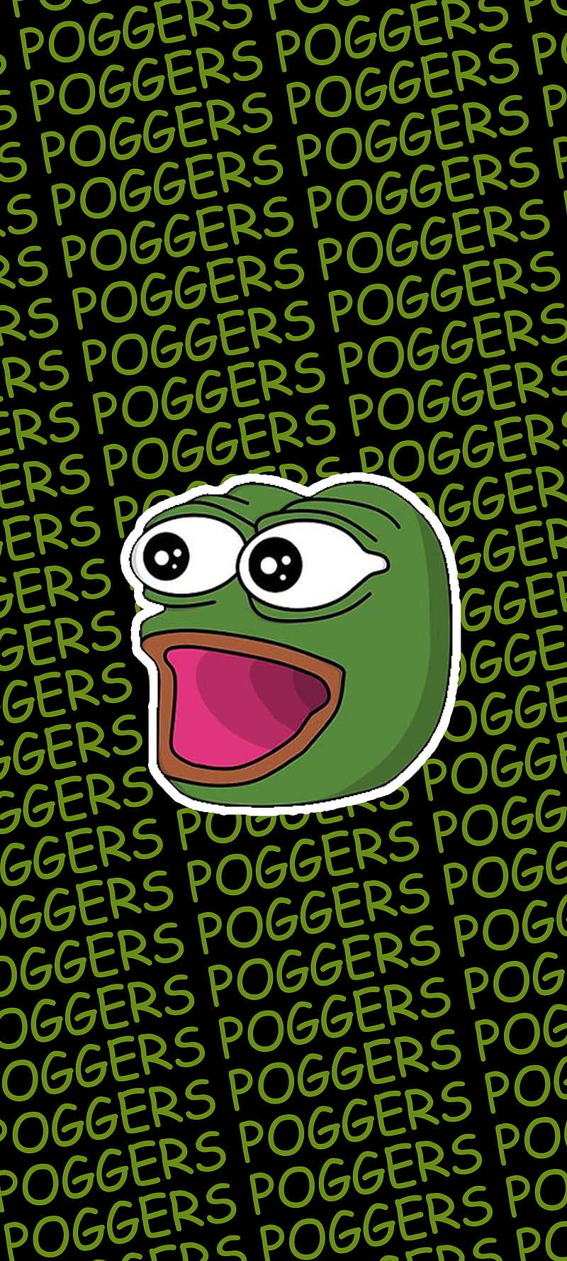 Pepe The Frog Poggers Wallpaper